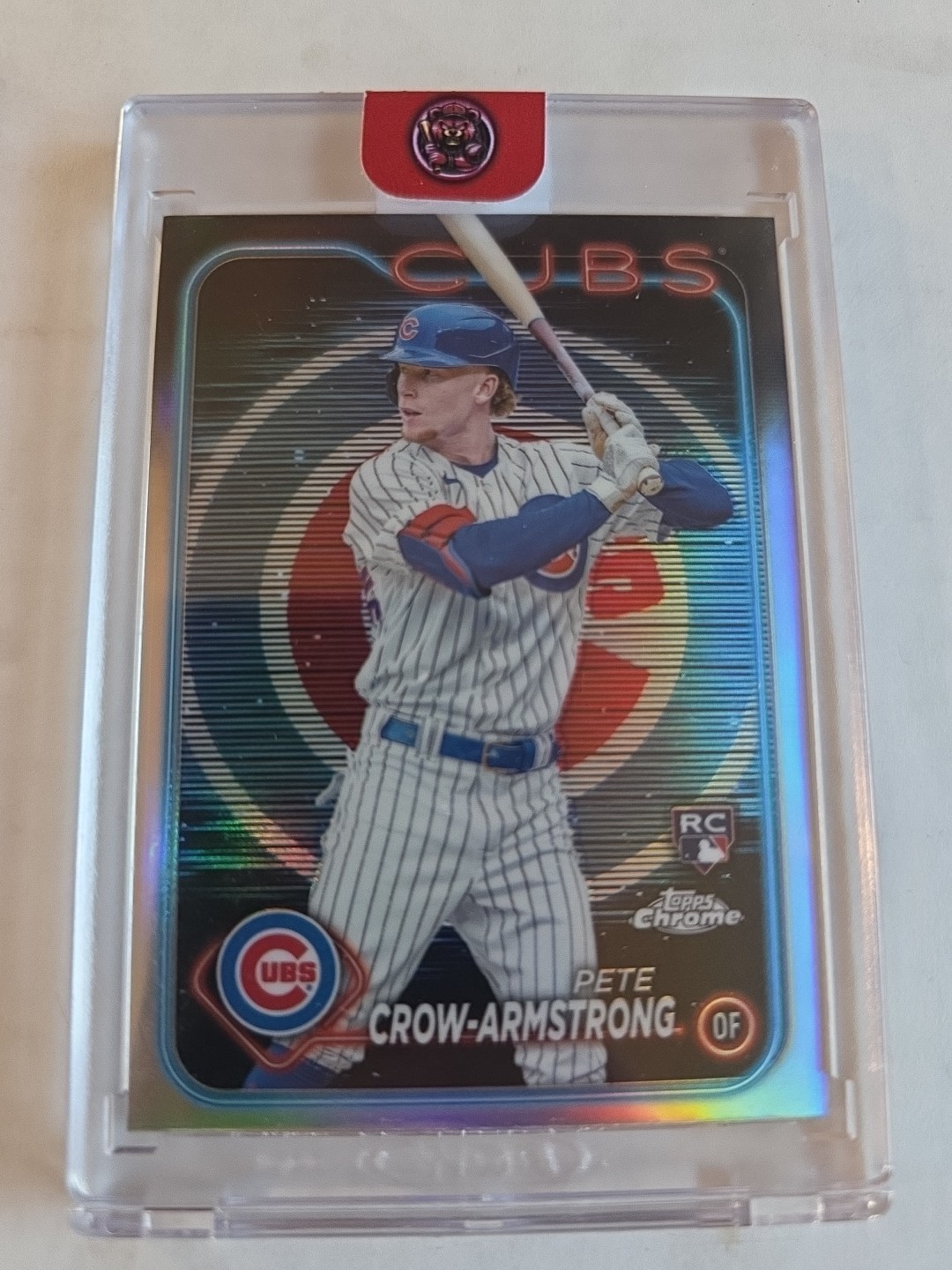 2024 Topps Chrome - Pete Crow-Armstrong #16 Lightboard Logo Refractor (RC)