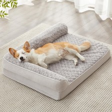 Orthopedic Waterproof Dog Bed for Large Dogs Removable Washable Nonslip Cover