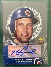 2005 Topps Rookie Cup Mark Grace Rookie All-Star Auto