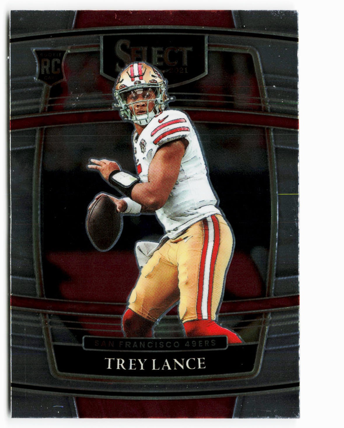 2021 Panini Select Trey Lance #45 - San Francisco 49ers