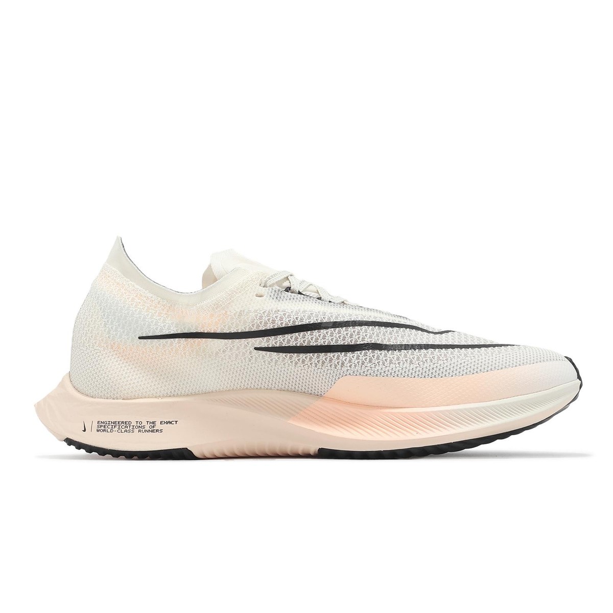 Nike ZoomX Streakfly Pale Ivory Guava Ice Men Racing Running Shoes
