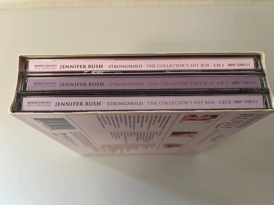 Jennifer Rush – Stronghold (The Collector's Hit Box) 3 CD Box © 2007 - 12"Mixes - Bild 2 von 3