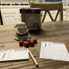 Yahtzee Tim Burton's Nightmare Before Christmas OOGIE BOOGIE Hasbro