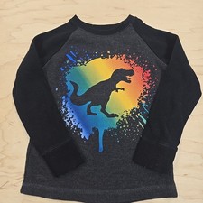 Garanimals Size 4T T Rex Sweater Black Toddler Dinosaur Long Sleeve Colors
