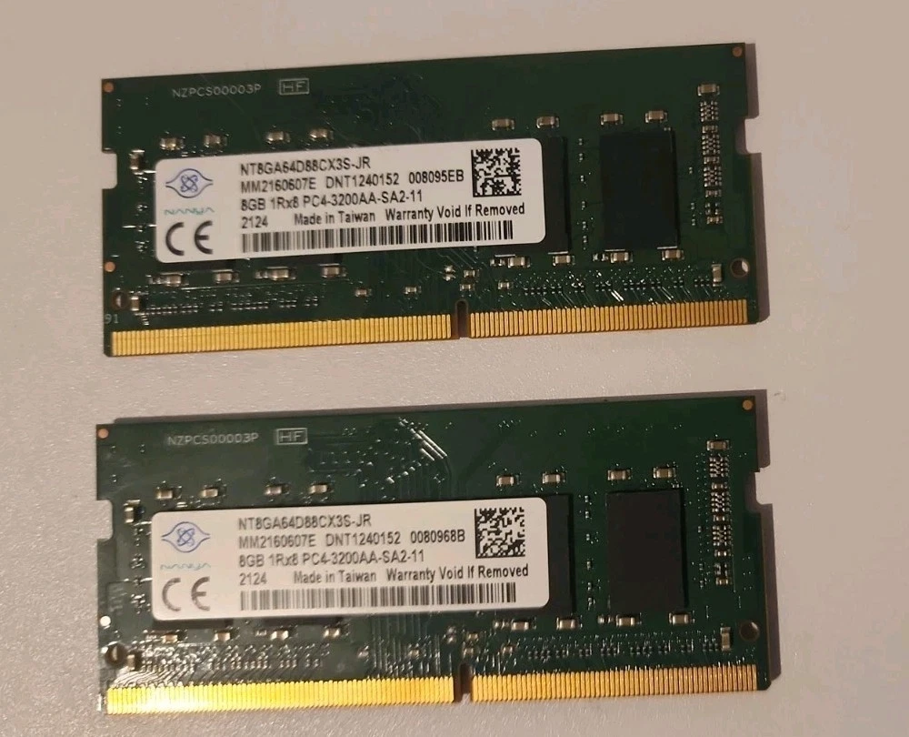 Nanya Computer RAM 8 GB Total Capacity for sale | eBay