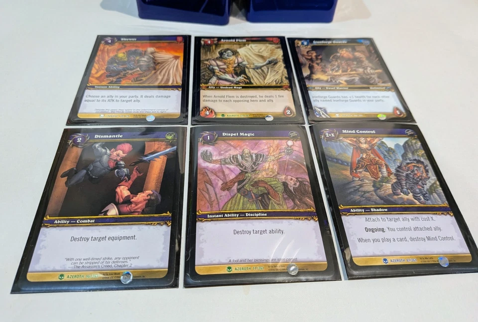 WoW TCG Heroes Of Azeroth 160 pacote de cartas incluindo Chromie - Imagem 3 de 4