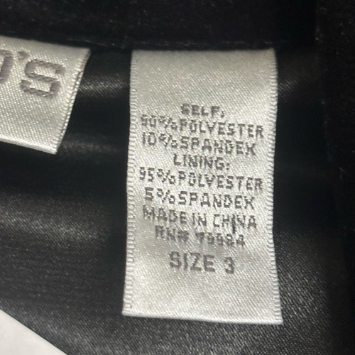 Chico's Black 3 Piece "Track suit" - Picture 7 of 14