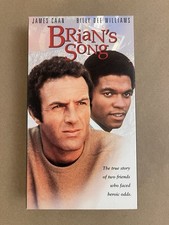 Brian's Song - VHS - Columbia/TriStar - James Caan Billy Dee Williams - X4