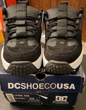DC Lynx OG 9.5 Mens Shoes Reissued Black/White