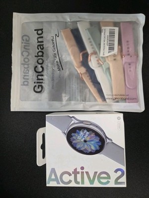 USED Samsung Galaxy Watch Active 2 44MM Bluetooth (includes extra bands