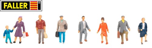 Faller H0 151664 personas y transeúntes que suben escaleras - NUEVO +... | Condition: Nuevo