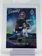 MICHAEL PENIX JR 2025 PANINI PHOENIX GENIES CASE HTI SP #5 FALCONS Q6084