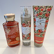 Bath Body Works Vera Bradley Peach Blossom Nectar Cream Fragrance Mist Wash Lot