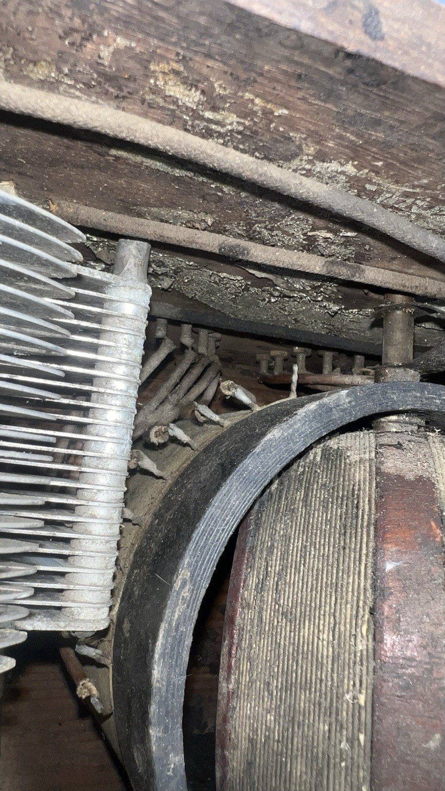 Antique Early 1900s Radio Tuning Unit / Control Panel – For Parts Only – AS-IS