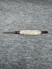 3" Metal Advertising Screwdriver *Columbia Optical* Eyeglass USA