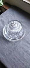 Cloche À Fromage Arcoroc. Bon État. Cuisine. Beurrier. Vintage. Verre Pressé 