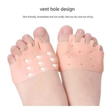 2Pcs Silicone Bunion Toe Corrector Orthotics Straighter Separator Pain Relief