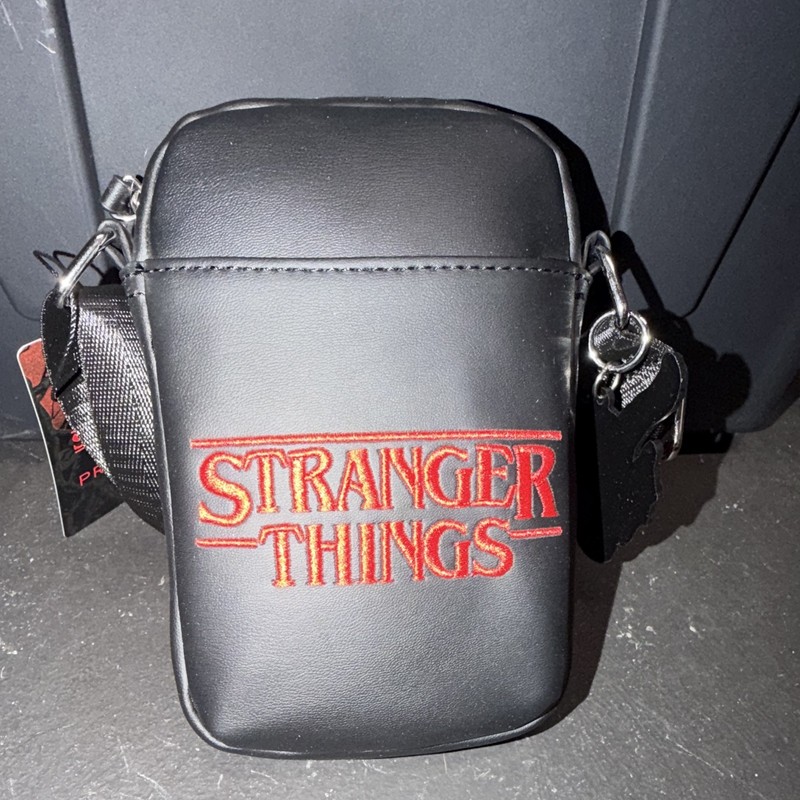 Stranger Things x Primark Black Crossbody Bag w/ Strap Original Television