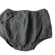 Quincy Mae Gauze Oragnic Cotton Bloomers Girls Size 4-5Y Gray