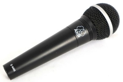 AKG Austria D-4400 Neodymium Dynamic Supercardioid Vocal Microphone Mic