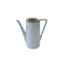 Mitterteich Komet Kaffee Kanne Farbe Elfenbein Goldrand Höhe 20,5 cm ohne Deckel