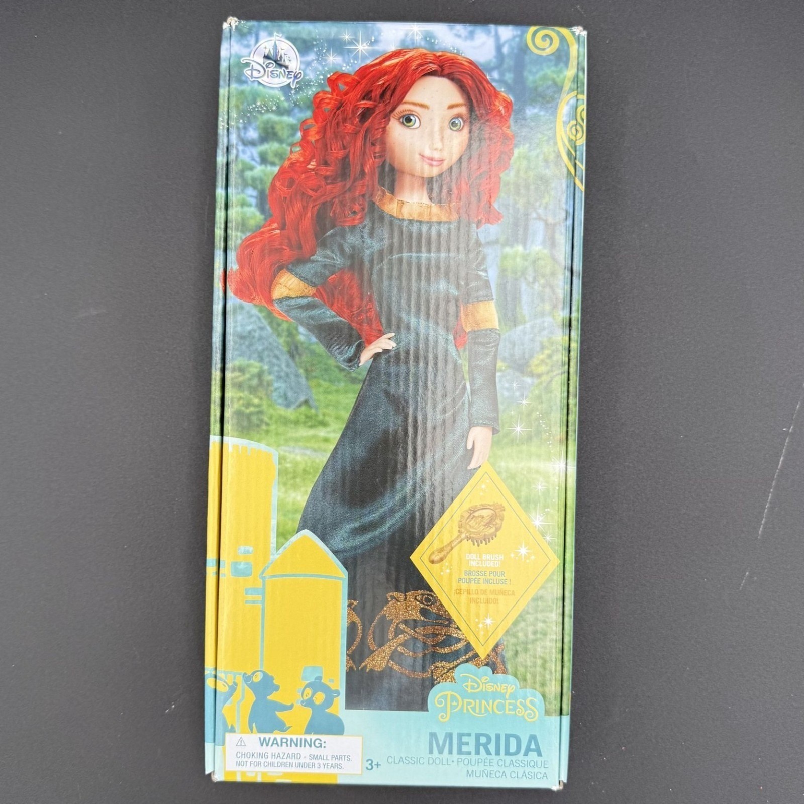 Disney Princess Merida Classic Doll In Box 11" Red Hair Brav