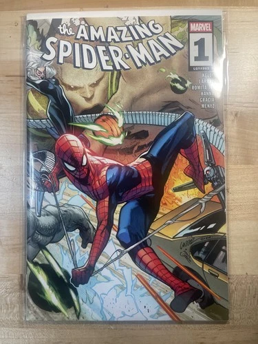 AMAZING SPIDER-MAN 1 COVER A LARRAZ MARVEL COMICS