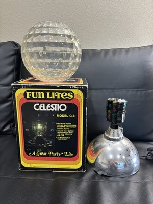 Vintage American Lighting Specialties Fun Lites Celestio Projection Light W/ Box
