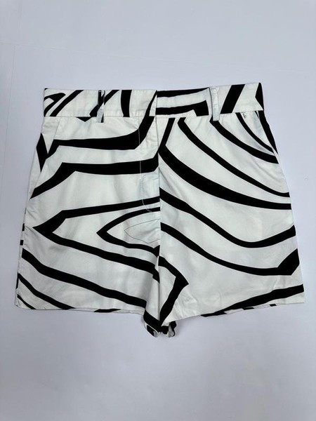 Damen Emilio Pucci Shorts weiß Baumwolle 38 / M / 46