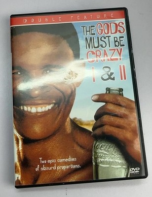 Gods Must Be Crazy 1 & 2 Double Feature DVD Comedy Movie