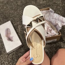 Jessica Simpson White Sandals Flip Flops for Women for sale