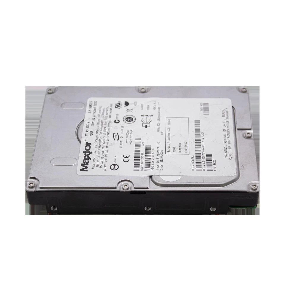 Maxtor Atlas 73Gb Sas Hard Disk Hdd 3.5" 10K Rpm 8J073S0027354 Server Nas - Image 2 of 4
