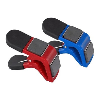 Kompakter magnetischer Pinselhalter 16,2 cm x 9,5 cm x 4,5 cm blau