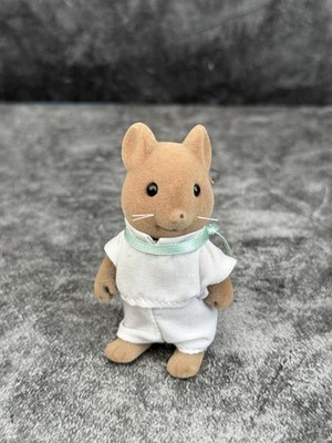 Sylvanian Families Basilikum die Maus Koch Figur für Grand/Regency Hotel sehr guter Zustand