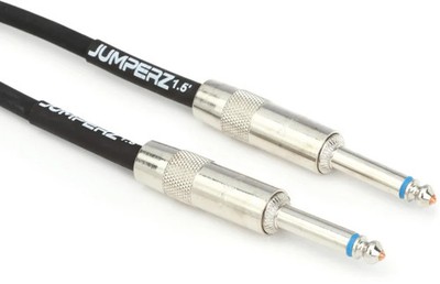 JUMPERZ Blue Line Instrument Patch Cable - 1.5 feet