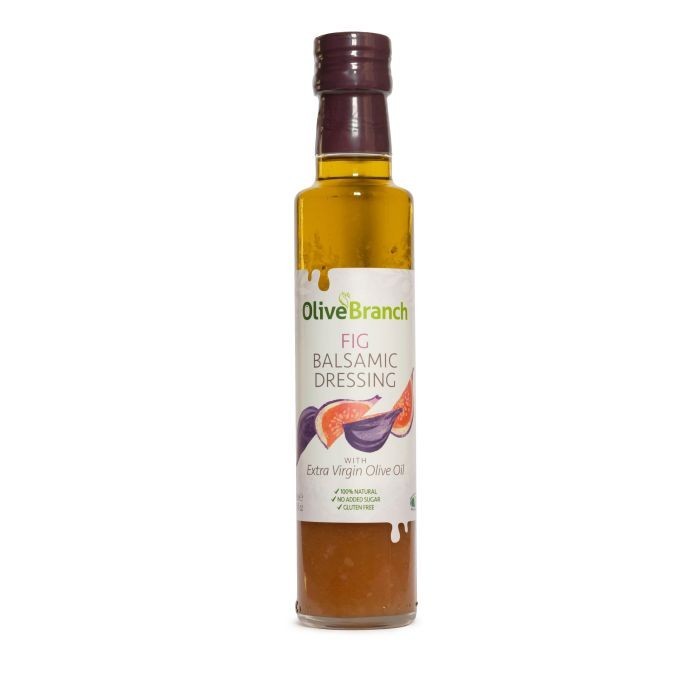 Olive Branch Fig Balsamic Dressing 250ml - Pack of 3 Jars