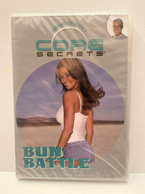 Gunnar Peterson s Core Secrets: Bun Battle Workout DVD Brooke Burke NEW - Sealed