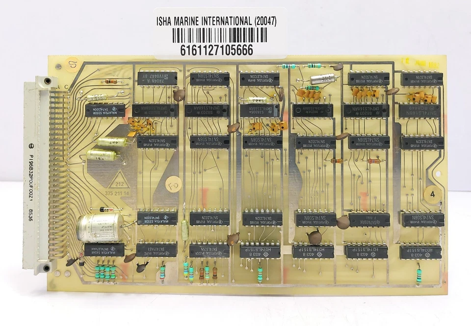 Placa de circuito Allen Organ MOS-2 PCB 375 211 14 Foto 2 de 4