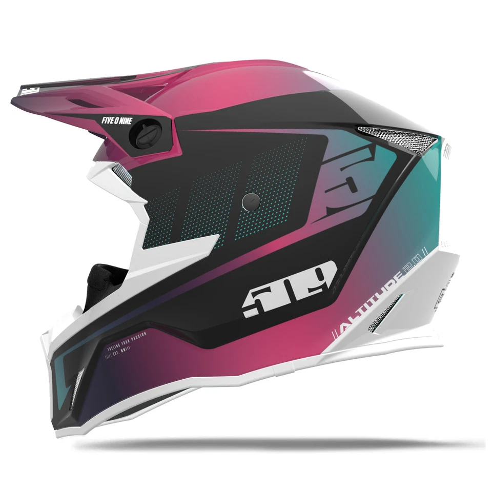 Casco de moto de nieve 509 para mujer Altitude 2.0 brillante Galaxy talla grande Foto 3 de 4