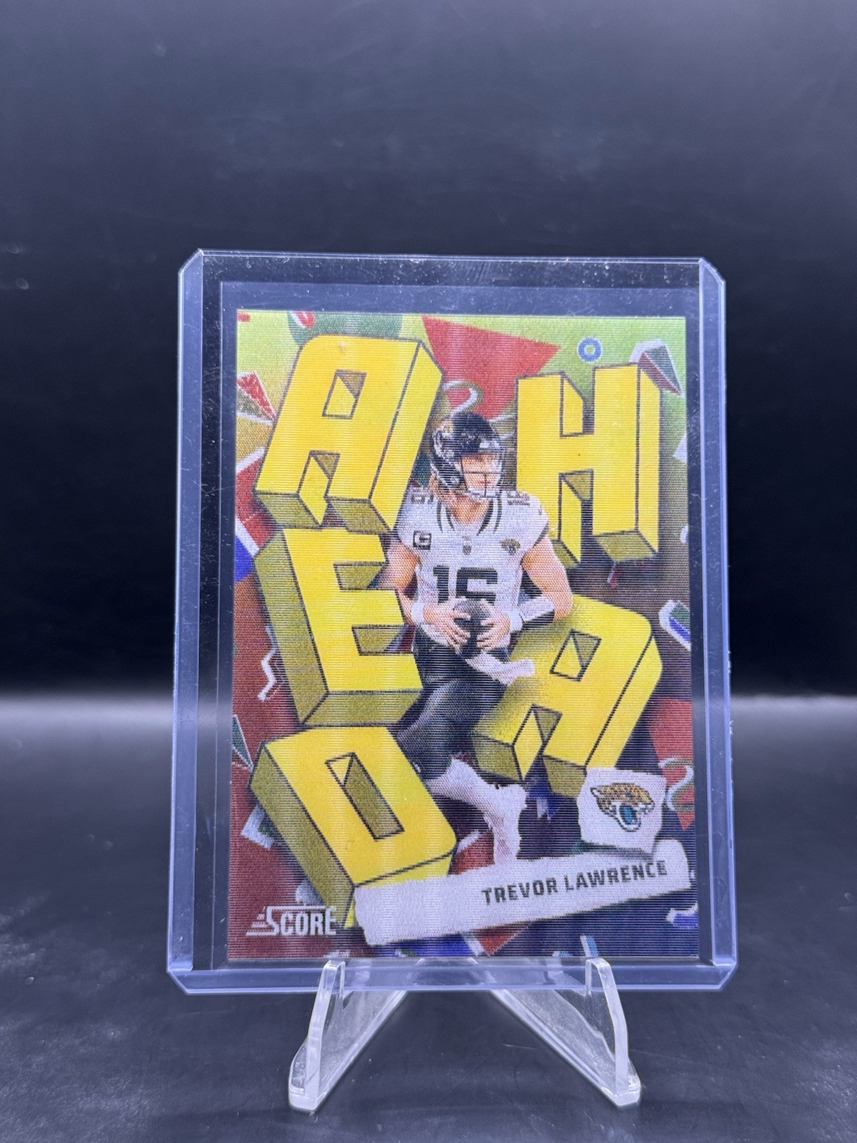 2024 Panini Score Trevor Lawrence Step Ahead SSP #SA-TLE Jacksonville Jaguars