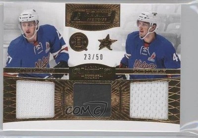2013-14 Panini Dominion 23/50 Dougie Hamilton Jamie Oleksiak #RS-HO RC g5j