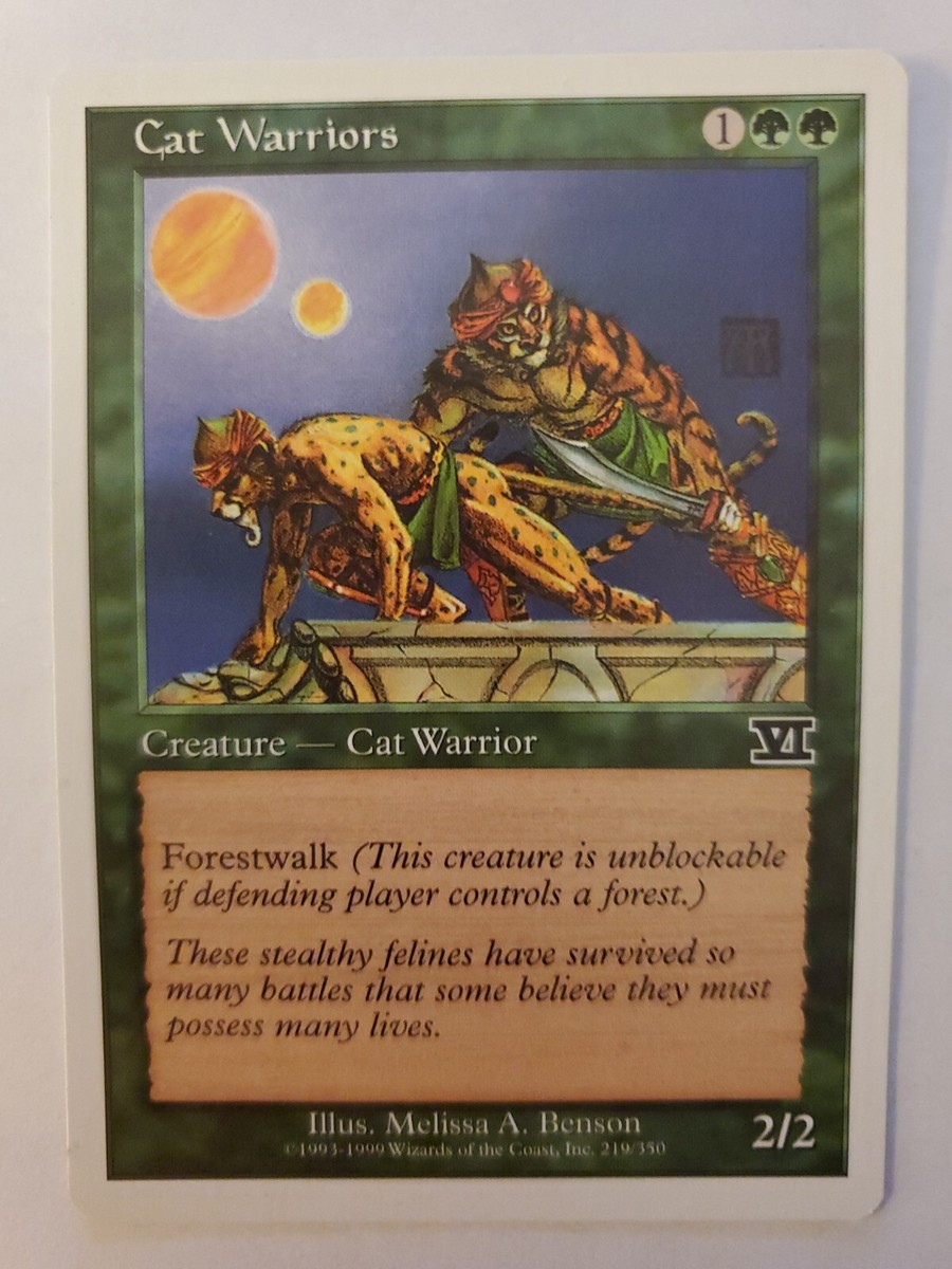 mtg green cat cards Token | Core Set 2021 Foil | Modern MTG Magic The Gathering Card