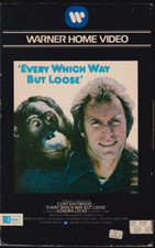 Every Which Way But Loose Betamax Beta Betacord Video Cassette Tape Big Box
