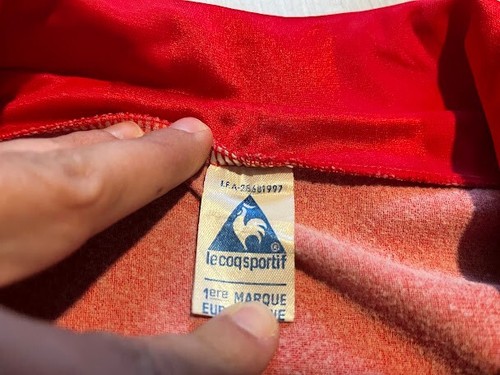 camiseta españa match worn 1984 fernando spain shirt maglia matchworn le coq - Imagen 4 de 8