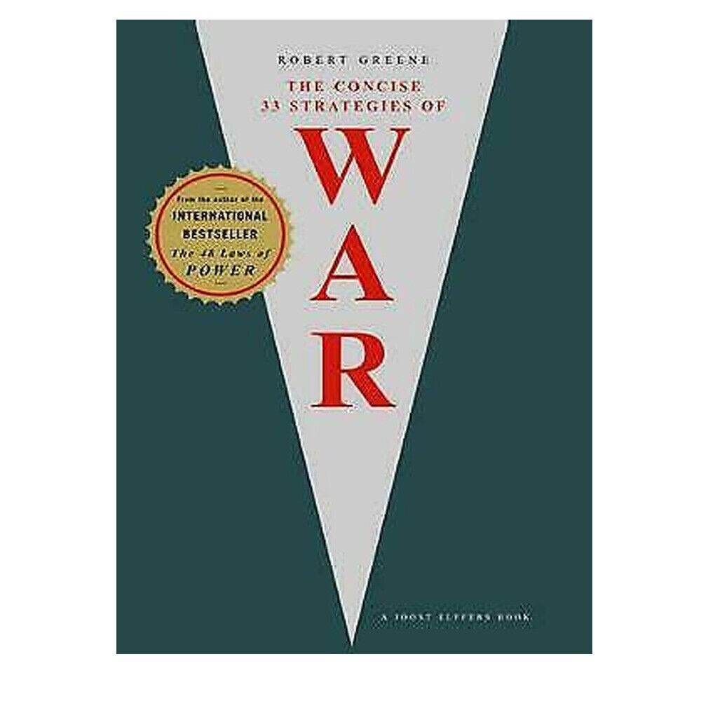 Concise 33 Strategies of War Modern Machiavellian by Robert Greene NEW