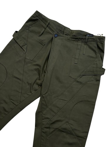 Balenciaga Pre Fall 2016 Khaki Green Military Cargo Pants 42 FR Rihanna Demna - Picture 3 of 9