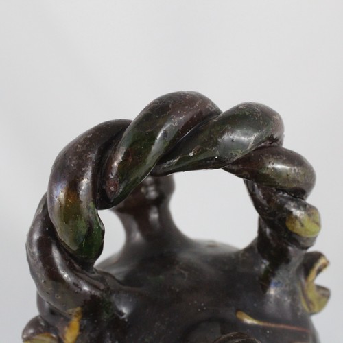 Antiguo BOTIJO Ceramica Rustica Vasija Cuenca Casas Colgadas 1,3Litros - Bild 6 von 10