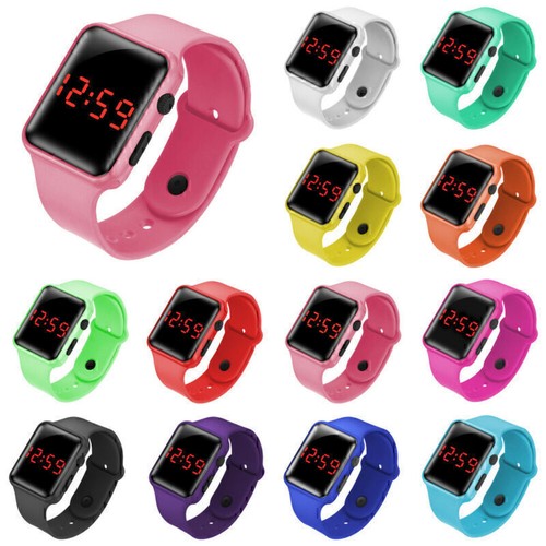 Unisex Toddler Kids Samrt Watch Silicone LED Sport Watch Digital Wrist Watches´ - Picture 2 of 23
