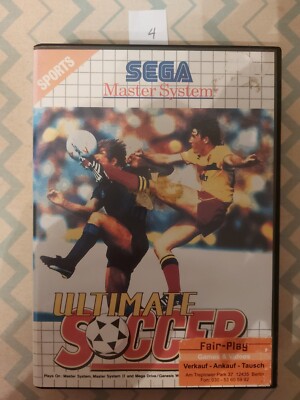 SEGA Master System - Ultimate Soccer mit OVP