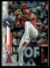 2020 Topps Update U-18 Felix Pena Los Angeles Angels Vintage Stock 67/99 Card